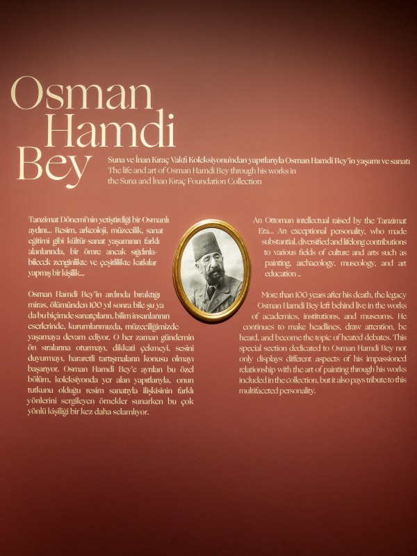 Osman Hamdi Bey The Met'in Oryantalizm Sergisinde
