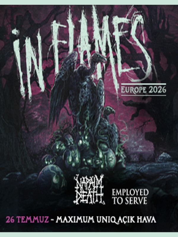 In Flames İstanbul'da Sahne Alıyor