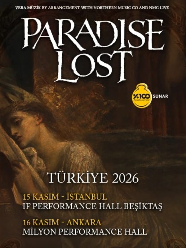 Paradise Lost İstanbul'da: Ascension Turnesi