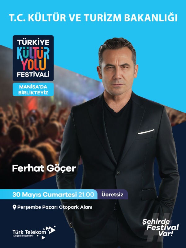 Manisa Kültür Yolu Festivali Ferhat Göçer