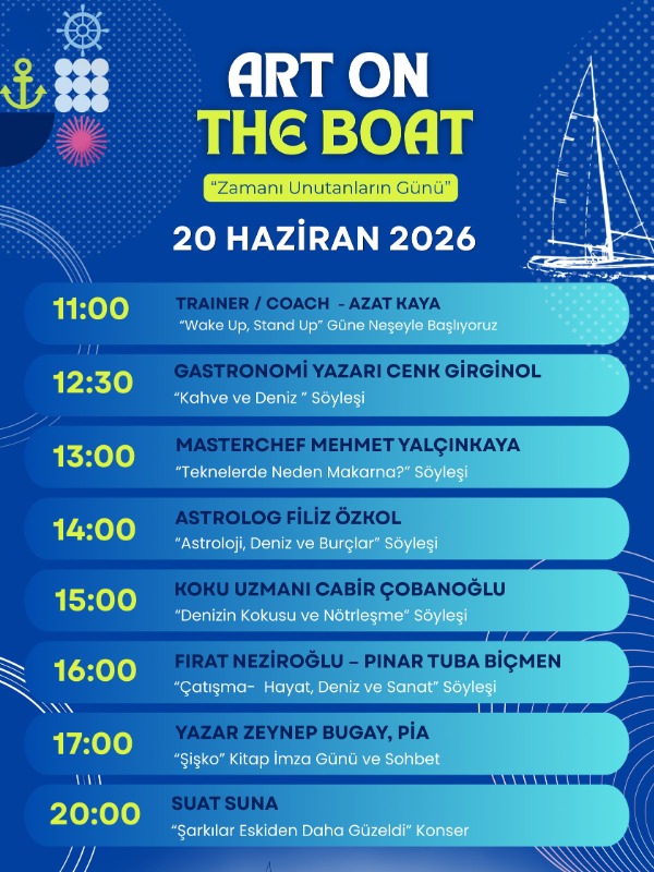 Art on the Boat: Çatışma Kalamış'ta Bağa Dönüşüyor