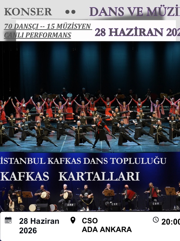 Kafkas Kartalları 37 Yıllık Birikimi Sahneye Taşıyor