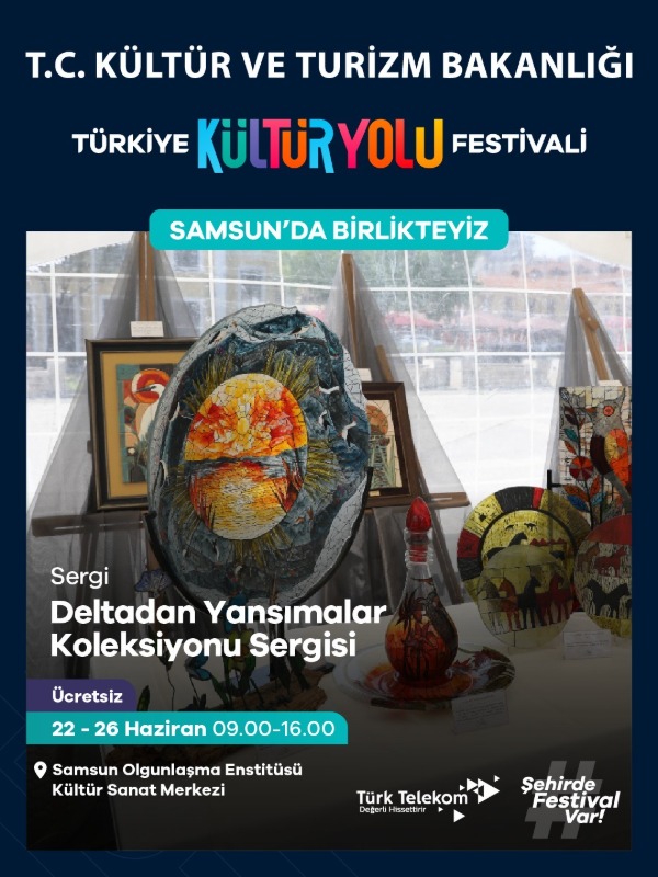 Samsun Kültür Yolu Festivali Milli Mücadele Şehrini Sanatla Buluşturuyor
