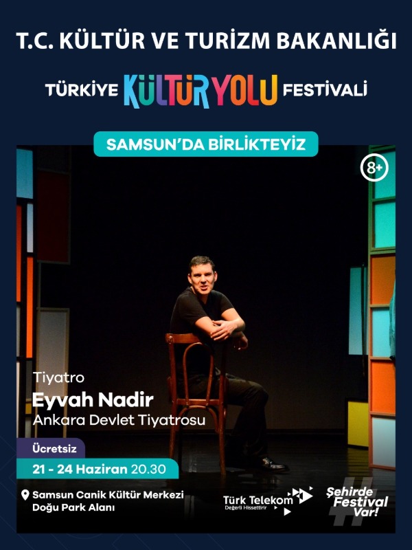 Samsun Kültür Yolu Festivali Milli Mücadele Şehrini Sanatla Buluşturuyor