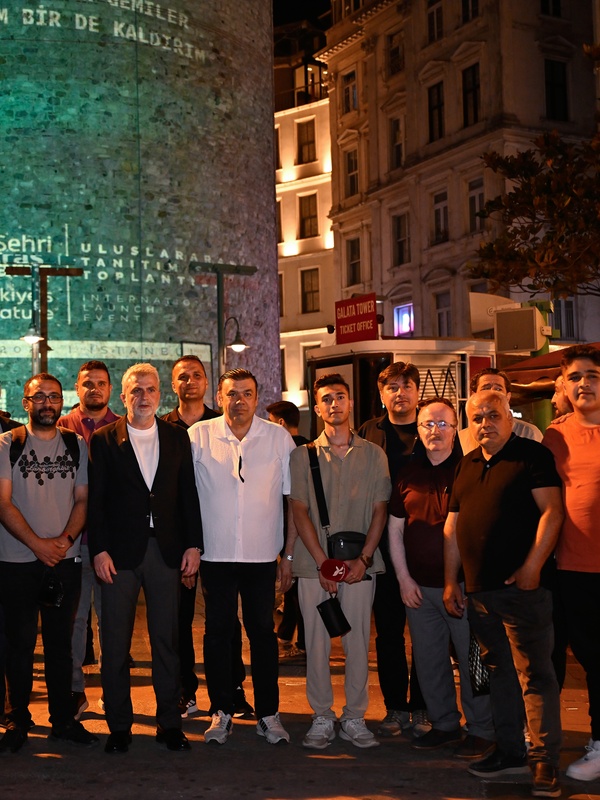 Yedi Güzel Adam Galata Kulesi'nde Kahramanmaraş'ı Tanıttı