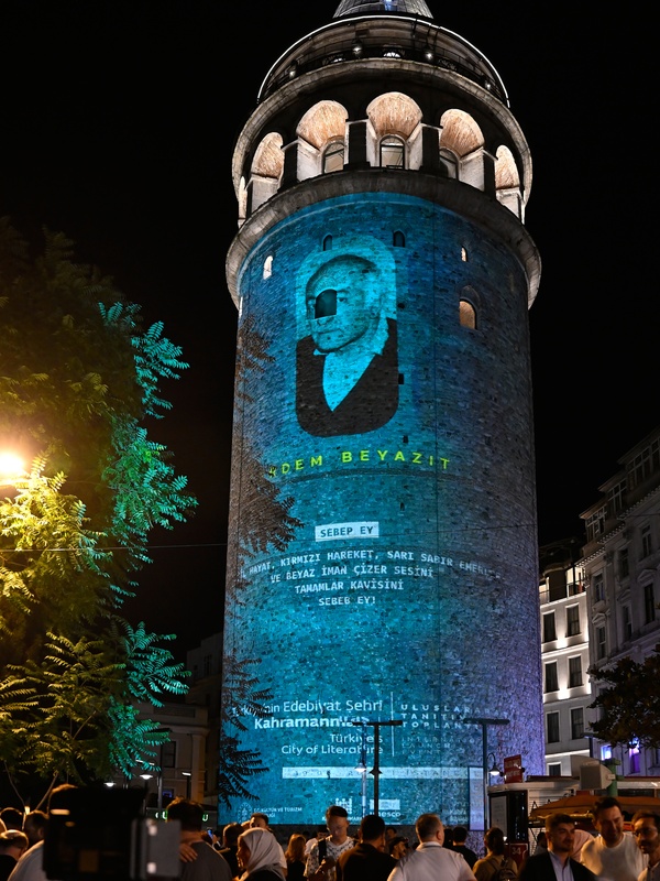 Yedi Güzel Adam Galata Kulesi'nde Kahramanmaraş'ı Tanıttı