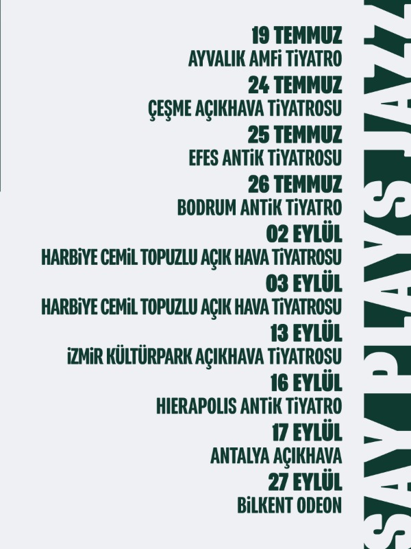 Fazıl Say, Yeni Caz Projesiyle Türkiye Turnesine Çıkıyor