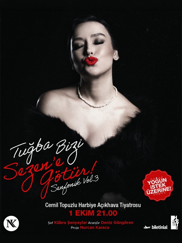 Tuğba Yurt, 1 Ekim'de Harbiye'de Sezen Aksu Şarkılarını Söyleyecek