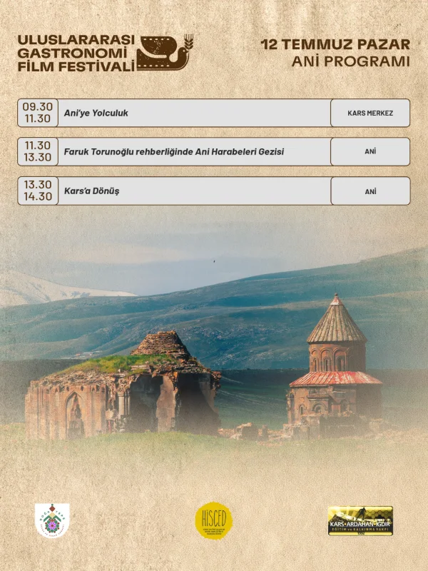 Uluslararası Gastronomi Film Festivali Kars'ta Başlıyor