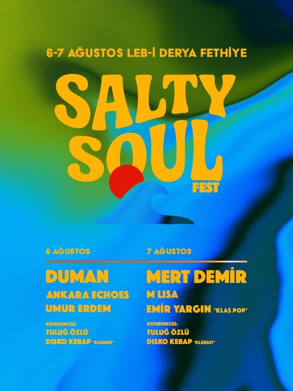Salty Soul Festival 6-7 Ağustos'ta Fethiye'de