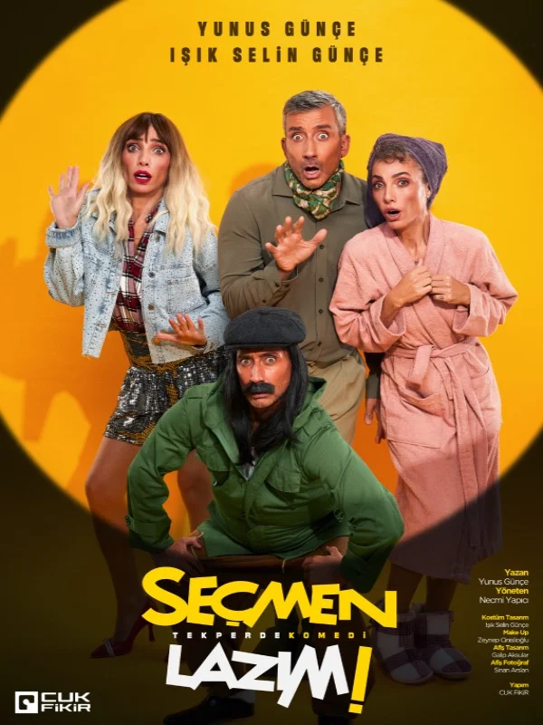 Seçmen Lazım, 4 Kasım'da İzmir'de Sahnelenecek