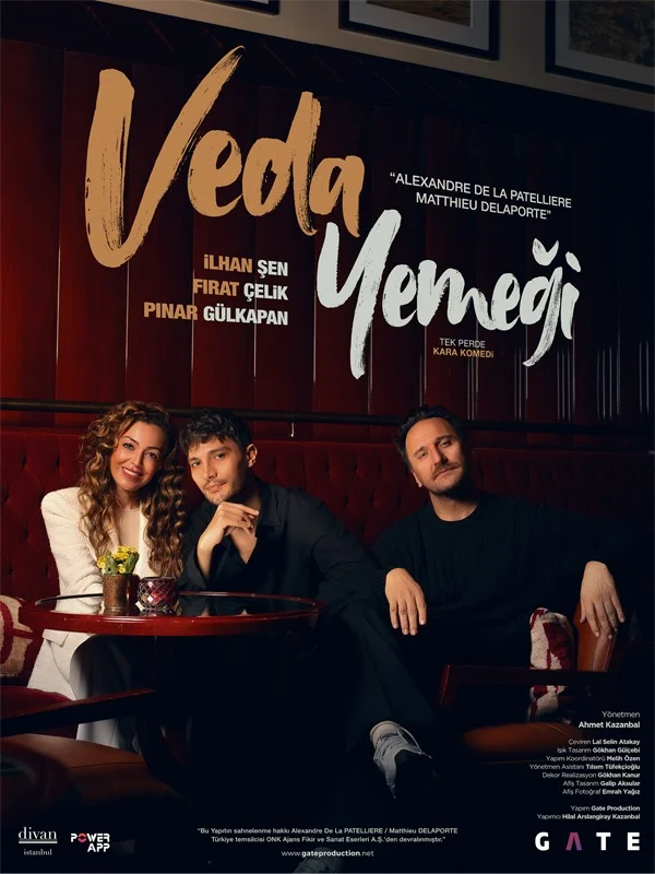 Veda Yemeği Tiyatro Oyunu 14 Ağustos'ta Muğla'da