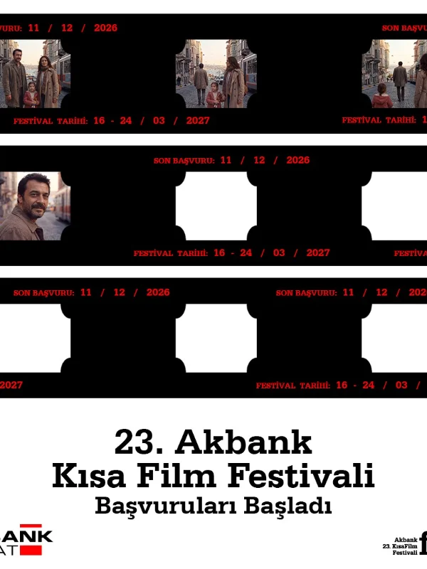 23. Akbank Kısa Film Festivali Başvuruları Başladı