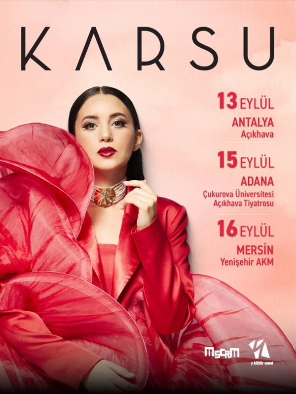 Karsu, 16 Eylül'de Mersin'de Müzikseverlerle Buluşuyor