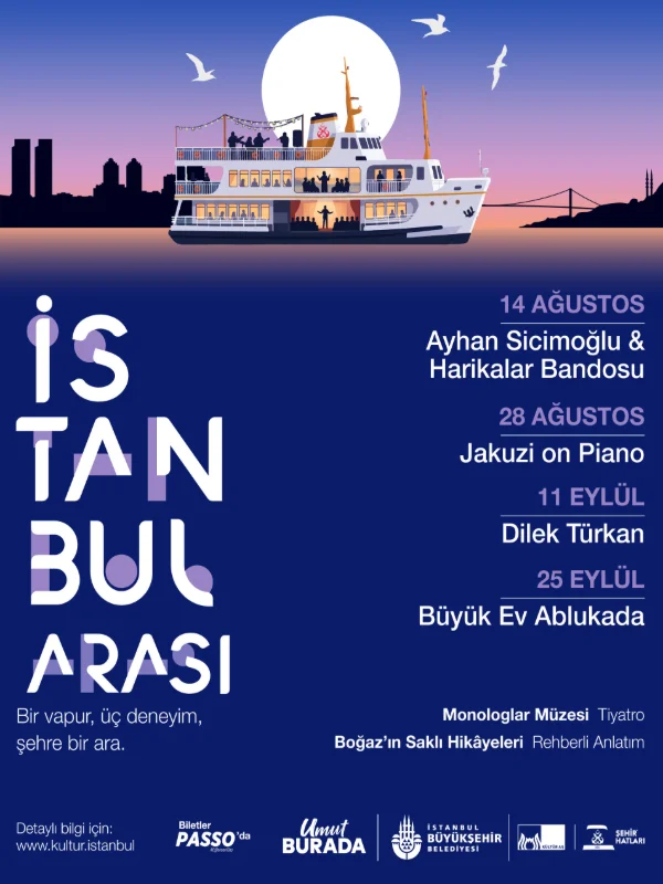 Jakuzi on Piano 28 Ağustos'ta Boğaz'da Sahne Alıyor