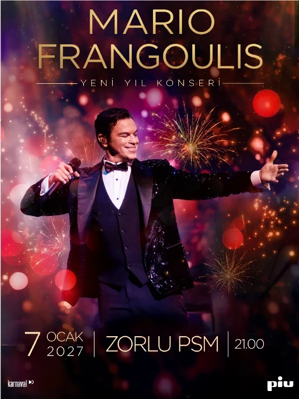Mario Frangoulis 7 Ocak'ta Zorlu PSM'de Sahne Alacak