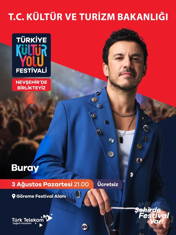 Nevşehir Kültür Yolu Festivali Kapadokya'yı Sanatla Buluşturuyor