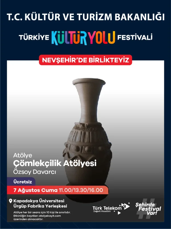 Nevşehir Kültür Yolu Festivali Kapadokya'yı Sanatla Buluşturuyor