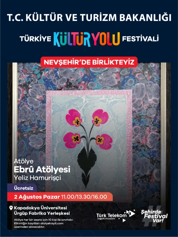 Nevşehir Kültür Yolu Festivali Kapadokya'yı Sanatla Buluşturuyor