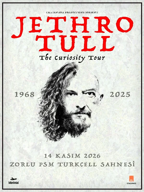 Jethro Tull, 14 Kasım'da Zorlu PSM'de Sahne Alacak