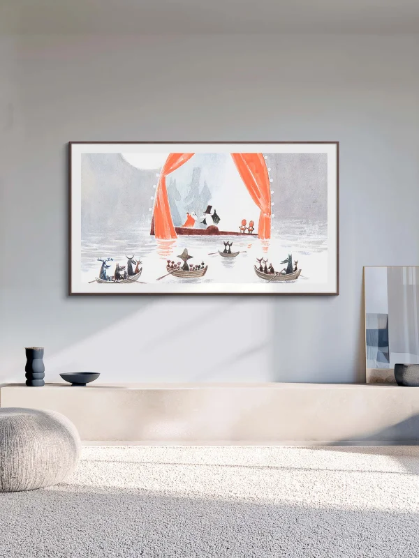 Moominlerin Büyülü Dünyası Samsung Art Store'da Sanatseverlerle Buluşuyor