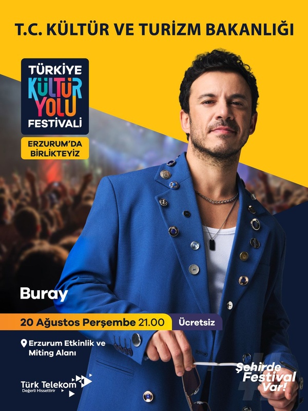 Erzurum Kültür Yolu Festivali Dördüncü Kez Kapılarını Açıyor