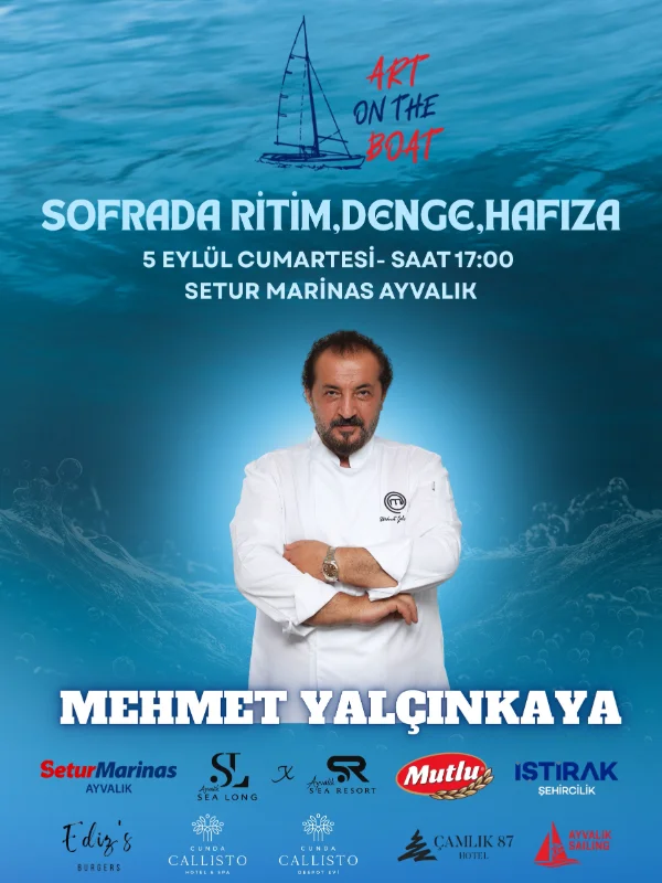 Art On The Boat Ayvalık'ta 'Reborn' Temasıyla Yeniden Doğuyor