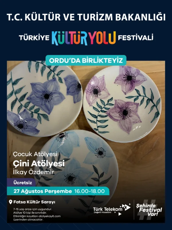 Ordu Kültür Yolu Festivali Karadeniz'in Kalbinde Başlıyor