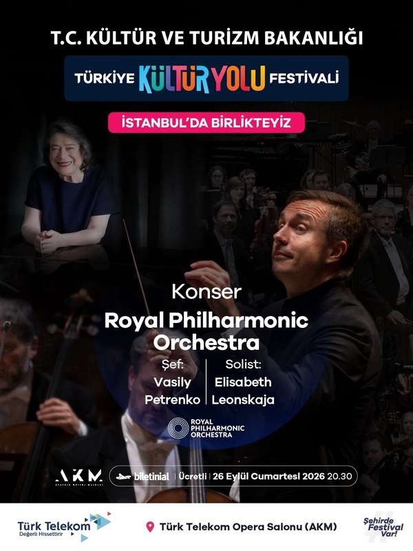 Royal Filarmoni Orkestrası AKM'de Liya Petrova ile