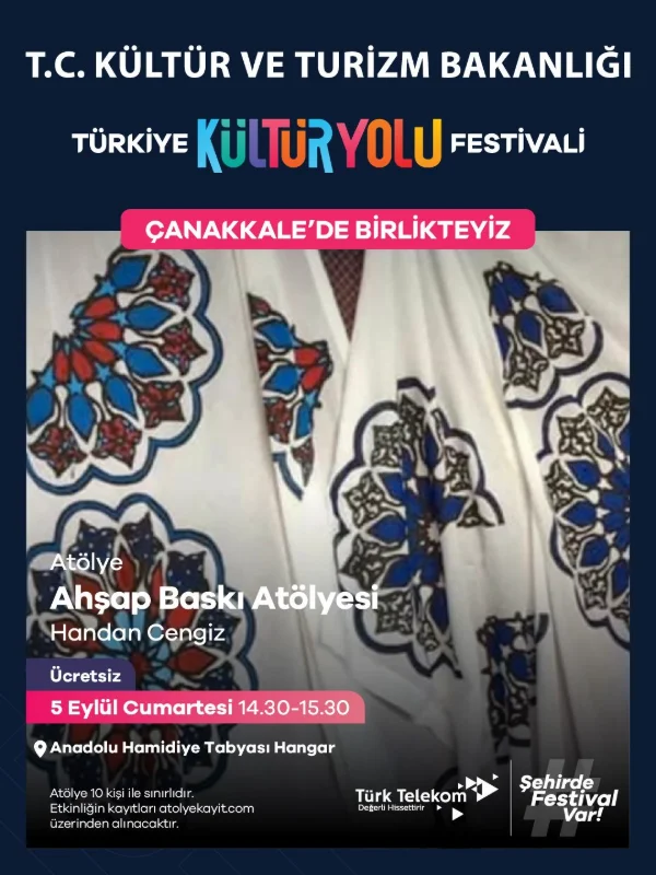 Çanakkale Kültür Yolu Festivali Tarih, Sanat ve Lezzeti Buluşturuyor