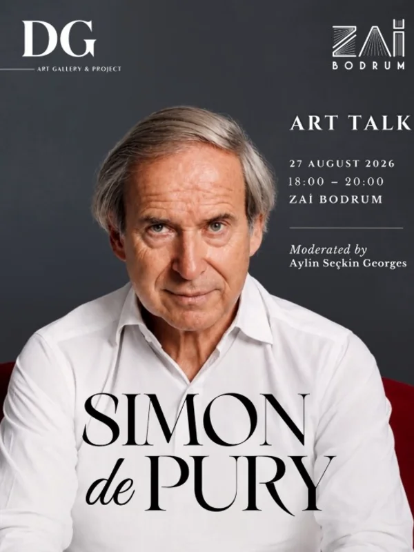 Simon de Pury, 27 Ağustos'ta ZAİ Bodrum'da Konuşacak