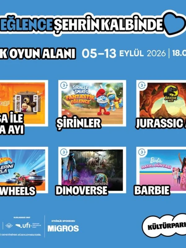 95. İzmir Enternasyonal Fuarı Gençleri Ve Çocukları Eğlenceye Davet Ediyor