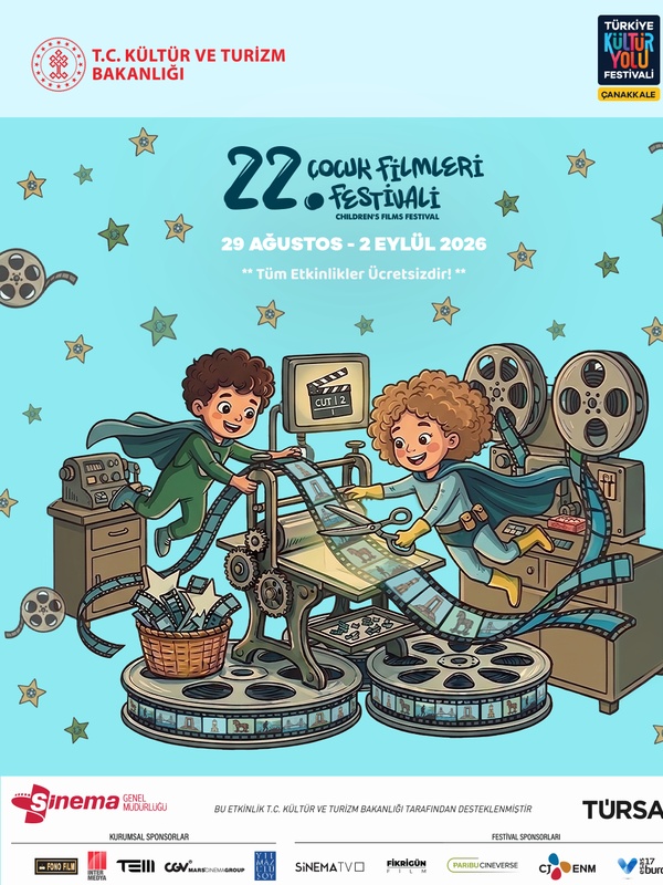 22. TÜRSAK Çocuk Filmleri Festivali Çanakkale'de Devam Ediyor