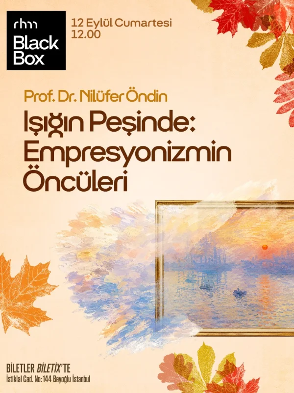 RHM Güz Konferansları Empresyonizm Işığında Sanat Tarihini Aydınlatıyor