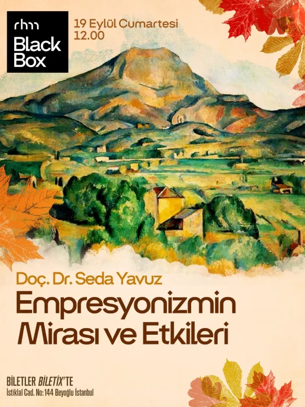 RHM Güz Konferansları Empresyonizm Işığında Sanat Tarihini Aydınlatıyor