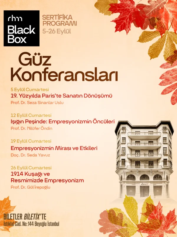 RHM Güz Konferansları Empresyonizm Işığında Sanat Tarihini Aydınlatıyor