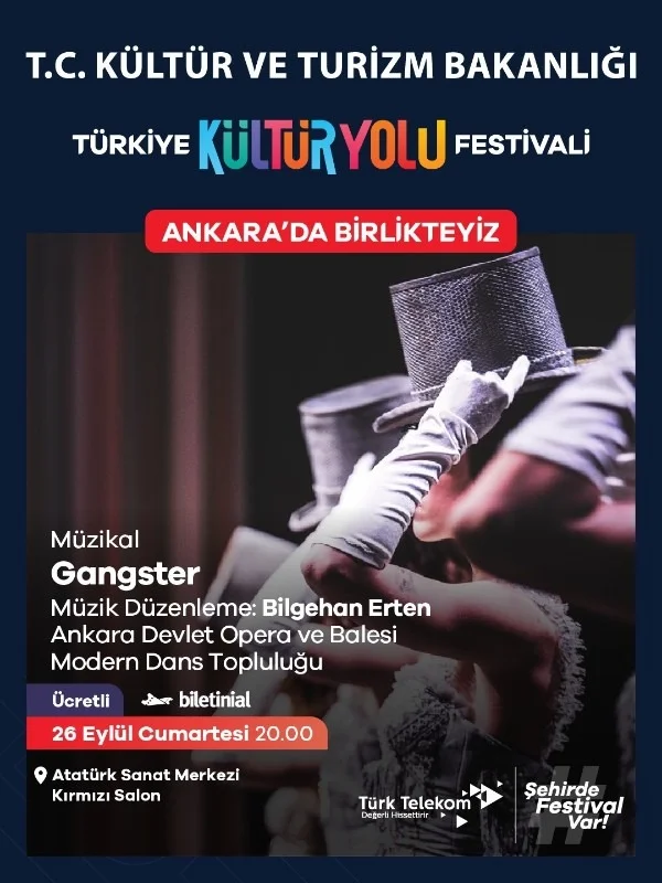 Gangster Müzikali Ankara'da Sahneleniyor