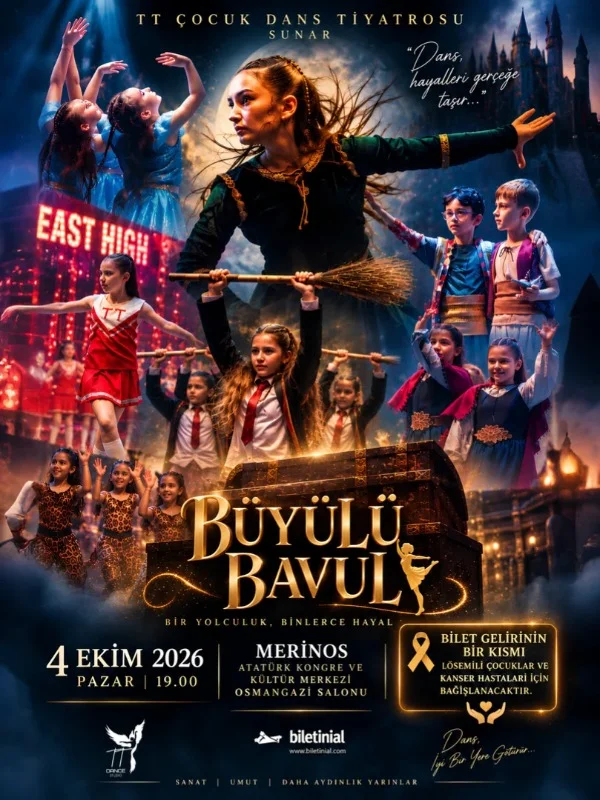 Büyülü Bavul Çocuk Dans Tiyatrosu Bursa'da