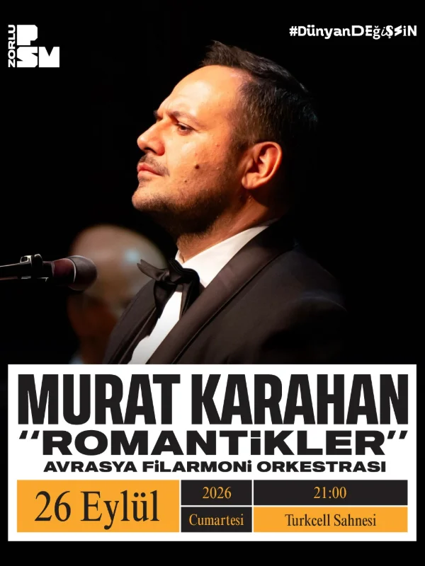 Murat Karahan ‘Romantikler’ Konseriyle Zorlu PSM’de