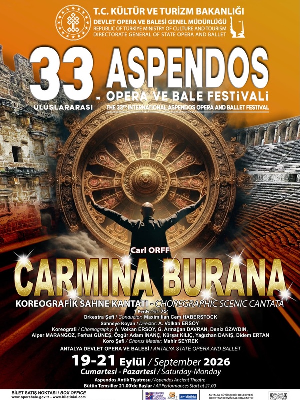 Genç Şef Haberstock Aspendos’ta Carmina Burana’yı Yönetecek