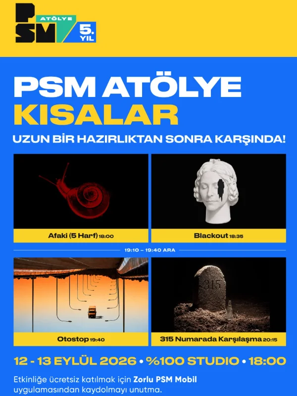 PSM Atölye’nin “Kısalar”ı Yoğun İlgi Üzerine Yeniden Sahnede