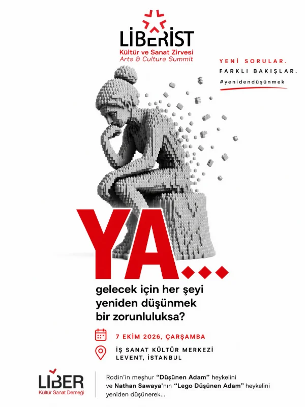 LİBERİST’26, 7 Ekim'de İş Sanat Kültür Merkezi'nde