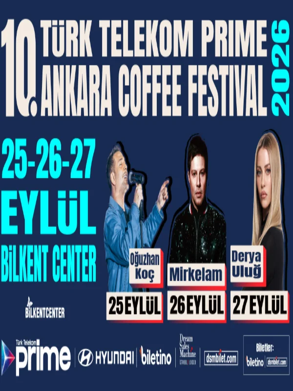 Derya Uluğ, 27 Eylül'de Ankara Coffee Festival'de Sahne Alacak