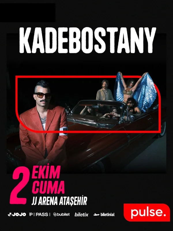 Kadebostany 2 Ekim'de JJ Arena Ataşehir'de Konser Verecek