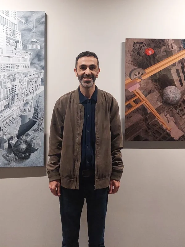 Akın Güreş'in Bellek İzleri Loft Art'ta Sergileniyor