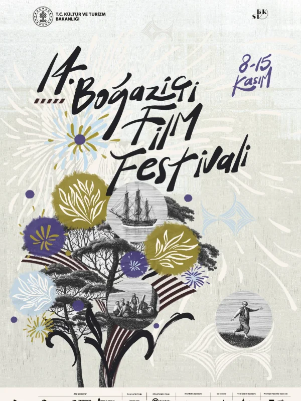14. Boğaziçi Film Festivali Afişi İstanbul'un Ruhunu Yansıtıyor