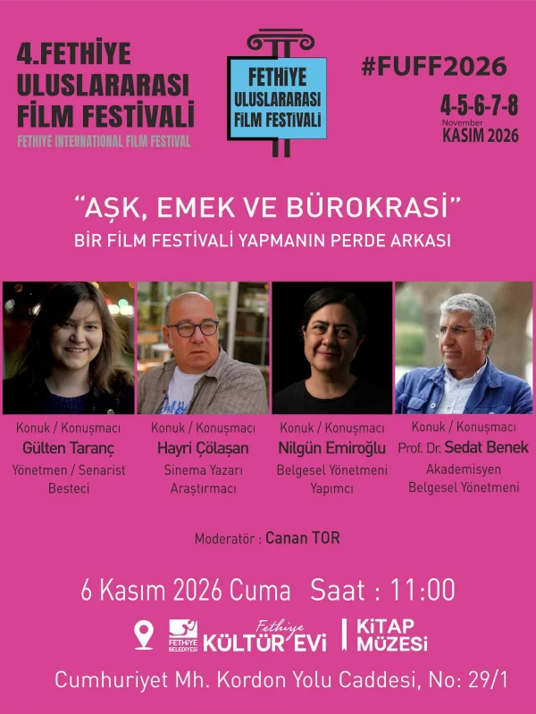 Fethiye Film Festivali Paneller Ve Söyleşilerle Sinemayı Derinleştiriyor