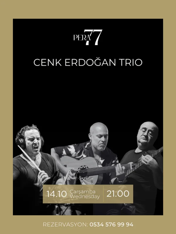 Pera 77’de Ekim Ayı Cazın Güçlü İsimleriyle Dolu
