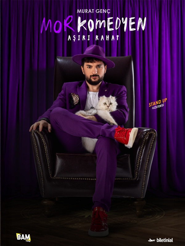 Morkomedyen Stand Up, 12 Ekim'de Ordu Kültür Sanat Merkezi'nde