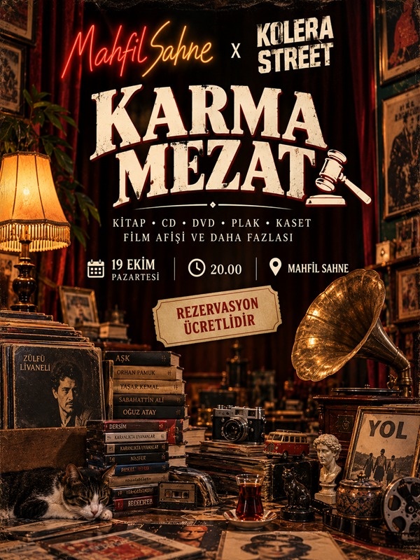 Karma Mezat Tiyatro Oyunu 19 Ekim'de Eskişehir'de